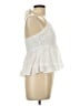 Dizzy Lizzy White Sleeveless Blouse Size L - photo 4