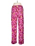 Soma Animal Print Pink Casual Pants Size L - photo 2