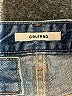 GRLFRND 100% Cotton Blue Denim Shorts Size 27 waist - photo 3