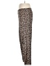 Soma Animal Print Brown Casual Pants Size L - photo 5