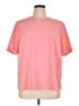 Maggie Barnes 100% Polyester Pink Short Sleeve Top Size 0X - photo 1