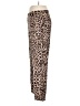 Soma Animal Print Brown Casual Pants Size L - photo 5