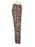 Soma Animal Print Brown Casual Pants Size L - photo 4