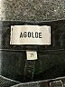 AGOLDE 100% Cotton Black Jeans Size 25 waist - photo 7