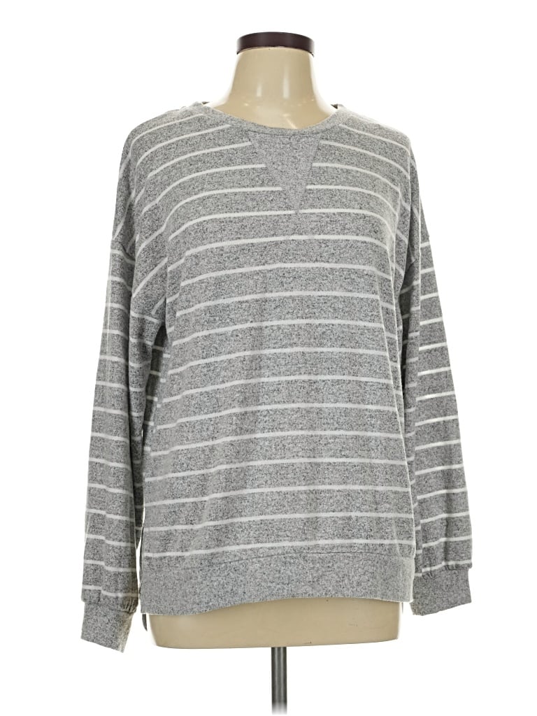 Pre-owned Paper Crane Pullover Sweater In Gray