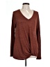 Bobeau Brown Long Sleeve T-Shirt Size L - photo 1
