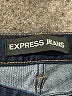Express Jeans Hearts Blue Jeans Size 4 - photo 7