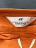 H&M Orange Sweatshirt Size 16 - 18 - photo 3
