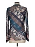 En Focus Studio Teal Long Sleeve Top Size L - photo 2