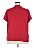 Fashion 100% Polyester Red Short Sleeve Blouse Size XXL - photo 2