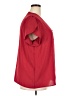 Fashion 100% Polyester Red Short Sleeve Blouse Size XXL - photo 4