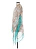 Soft Surroundings 100% Cupro Teal Kimono Size S - photo 5