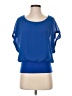 Chico's Blue Short Sleeve Top Size Sm (0) - photo 1