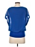 Chico's Blue Short Sleeve Top Size Sm (0) - photo 2
