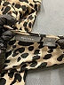 Halogen 100% Polyester Animal Print Black Casual Dress Size XL - photo 7