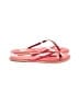 J.Crew Red Pink Flip Flops Size 10 - photo 1