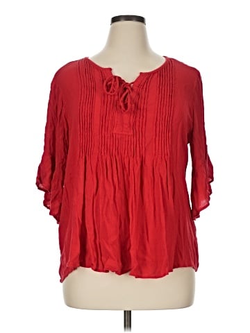 Style&Co 3/4 Sleeve Blouse (view 1)
