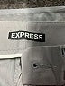 Express Solid Gray Khaki Shorts Size 8 - photo 3