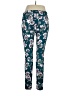 Unbranded Floral Teal Leggings Size XL (estimated) - photo 2
