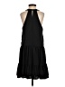 Express 100% Polyester Solid Black Casual Dress Size XS - photo 2
