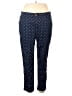 Style&Co Polka Dots Blue Casual Pants Size 14 - photo 1