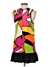 Mustard Seed 100% Polyester Graphic Pink Casual Dress Size S - photo 2