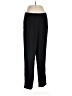 Eileen Fisher 100% Silk Solid Black Silk Pants Size M - photo 1