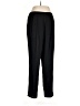 Eileen Fisher 100% Silk Solid Black Silk Pants Size M - photo 2