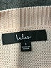 Lulus 100% Cotton Pink Cardigan Size S - photo 7