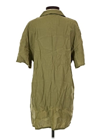 Topshop 3/4 Sleeve Button-Down Shirt (view 2)