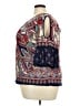BILA 100% Rayon Blue 3/4 Sleeve Blouse Size XXL - photo 5