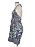 BCBGMAXAZRIA Graphic Gray Cocktail Dress Size XS - photo 5