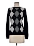 IZOD 100% Cotton Argyle Black Pullover Sweater Size XS - photo 1