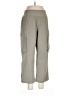 Sage Collective 100% Polyester Gray Cargo Pants Size M - photo 1