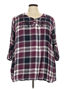 Catherines 3/4 Sleeve Blouse (view 1)