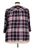 Catherines Purple 3/4 Sleeve Blouse Size 2X - photo 2