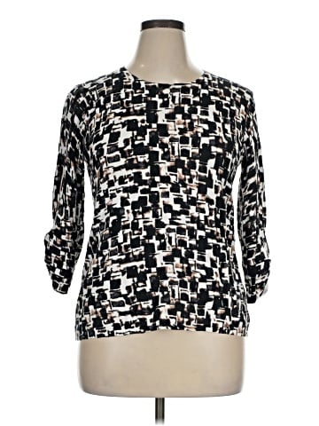 Investments 3/4 Sleeve Blouse (view 1)