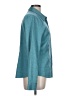 Christopher & Banks Teal Long Sleeve Blouse Size L - photo 4
