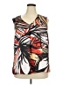 Kasper Orange Sleeveless Blouse Size 2X - photo 1