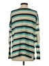 Sweet Claire Stripes Teal Pullover Sweater Size S - photo 2