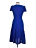 DKNY 100% Polyester Blue Cocktail Dress Size 10 (petite) - photo 2
