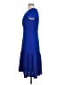 DKNY 100% Polyester Blue Cocktail Dress Size 10 (petite) - photo 5