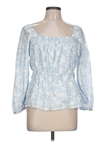 Free Assembly 3/4 Sleeve Blouse (view 1)