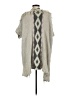 En Creme Ivory Gray Cardigan Size M - photo 2