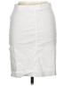 Equestrian Solid White Casual Skirt Size M - photo 1