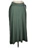 Peruvian Connection Solid Green Casual Skirt Size L - photo 2