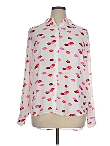 On 34th Long Sleeve Blouse (view 1)