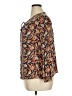 wonderly 100% Rayon Orange 3/4 Sleeve Blouse Size XL - photo 5
