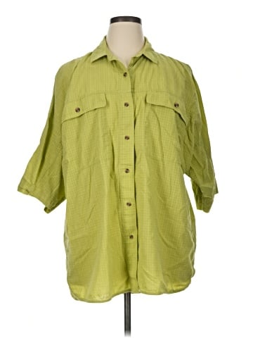 Everlane 3/4 Sleeve Button-Down Shirt (view 1)