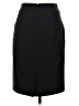 Banana Republic Solid Black Wool Skirt Size 00 (petite) - photo 2